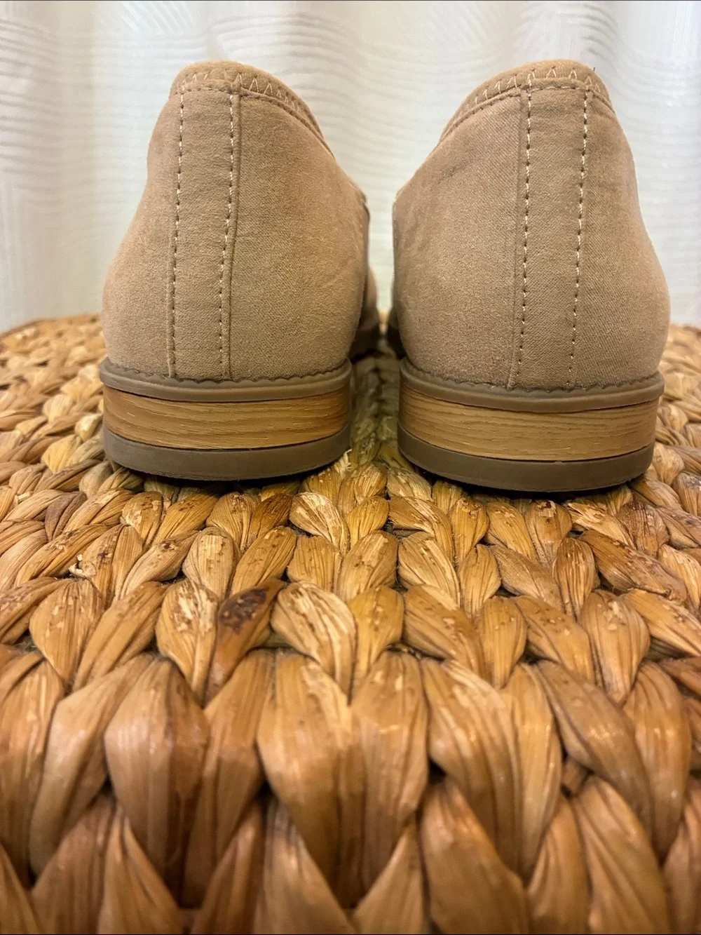 Dr. Scholl's Women's Suede Slip-On Loafer in Tan